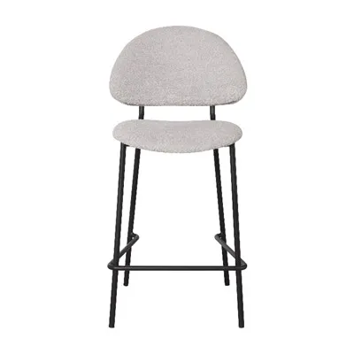 Banco de bar elegante com encosto